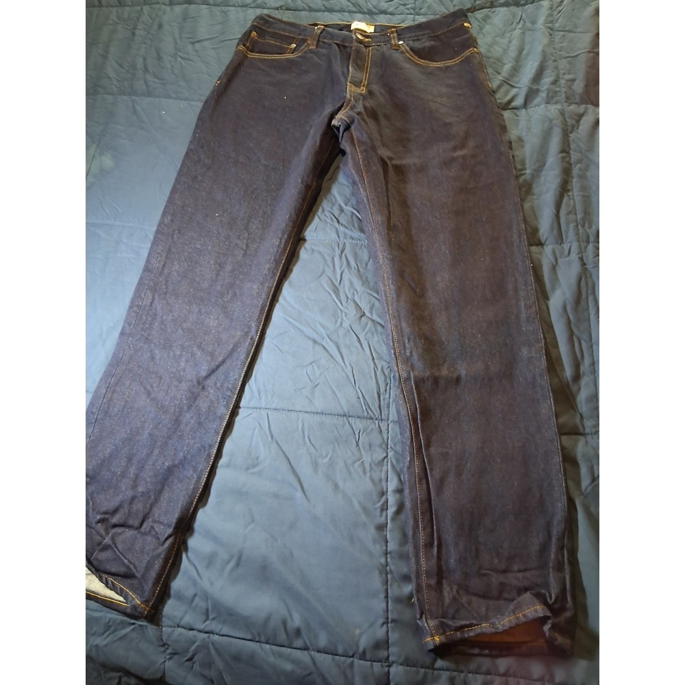 Line Of Trade mens blue jeans 36x34 regular fit jeans